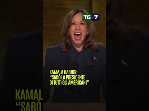 Kamala #Harris: “Sarò la Presidente di tutti gli americani”