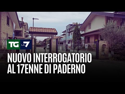 Nuovo interrogatorio al 17enne di Paderno