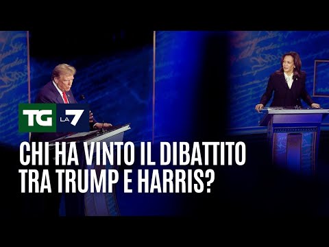 Chi ha vinto il dibattito tra Trump e Harris?