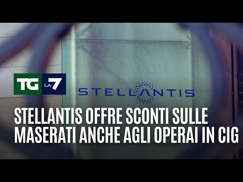 Stellantis offre sconti sulle maserati anche agli operai in cig