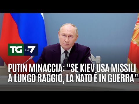 Putin minaccia: “Se Kiev usa missili a lungo raggio, la Nato è in guerra”