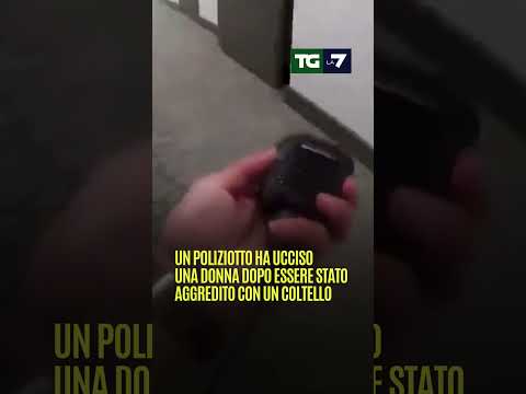 Un poliziotto ha ucciso una donna dopo essere stato aggredito con un coltello