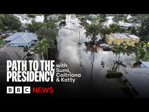 Will Hurricane Milton impact the US election result? | BBC News