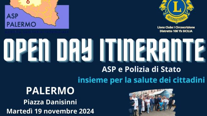 Palermo, Asp e Polizia a Danisinni per visite e screening gratuiti