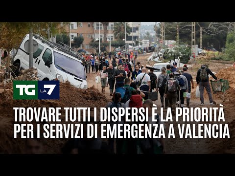 Trovare tutti i dispersi è la priorità per i servizi di emergenza a Valencia