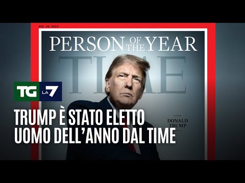 Trump è stato eletto uomo dell’anno dal Time