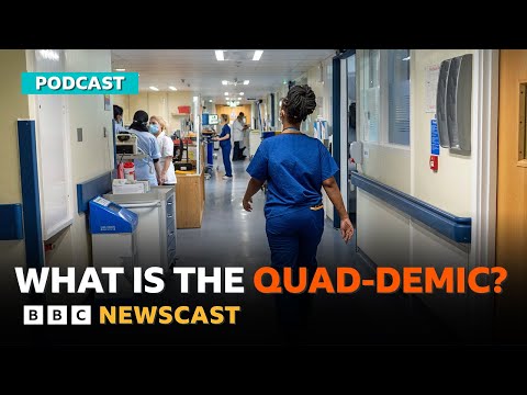 Is the NHS facing a ‘Quad-Demic’? | BBC Newscast