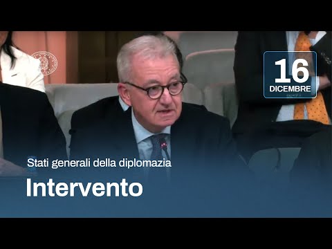 Stati generali della diplomazia, l’intervento del Sottosegretario Mantovano