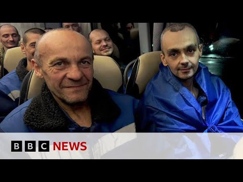 Russia and Ukraine exchange hundreds of prisoners of war | BBC News