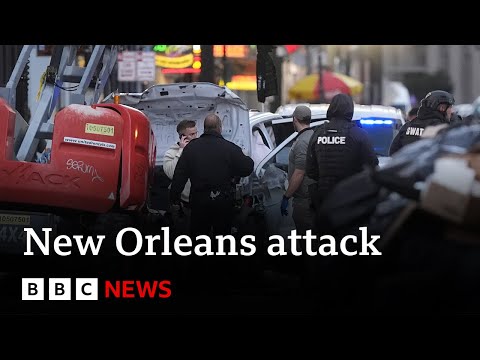 Suspect in New Orleans attack dead and FBI investigating as ‘act of terrorism’ | BBC News